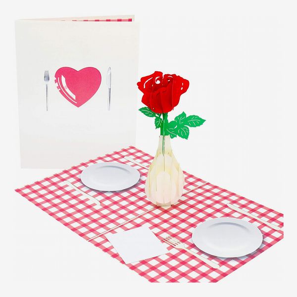 PopLife Romantic Date for Two 3-D Valentine's Day Card
