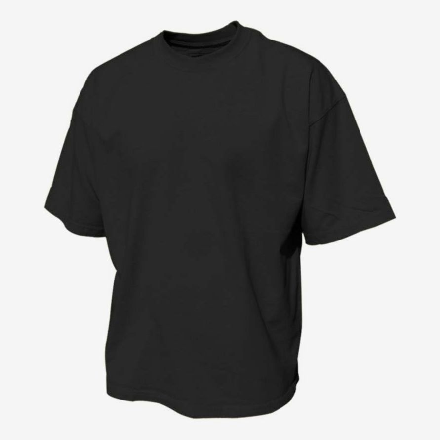 plain black tee shirt