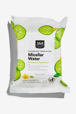 365 by Whole Foods Market, Micellar Water Cleansing Towelettes, Essence of Cucumbers