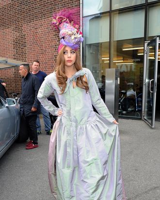 Lady Gaga in London over the weekend.