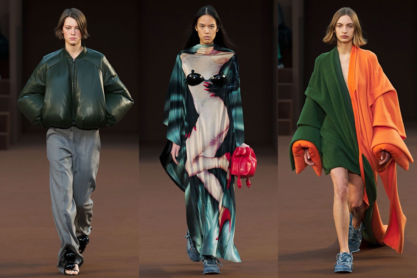 Jonathan Anderson gives an exhibition of his craft at Loewe, Paris fashion  week