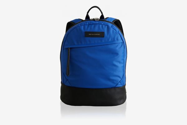 Want Les Essentiels Kastrup Leather-Trimmed Shell Backpack