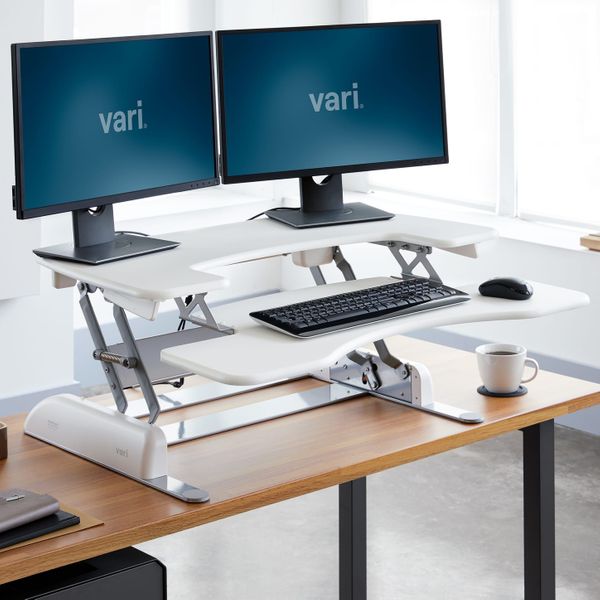11 Best Standing Desks 2020 The, Best Standing Desk For 2 Monitors And A Laptop
