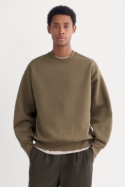 Everlane Luxe Fleece Crew Pullover