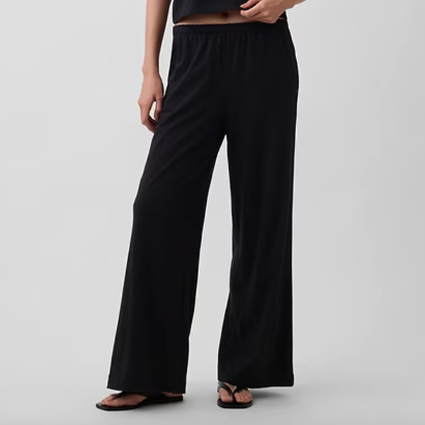 Gap Knit Wide-Leg Pants