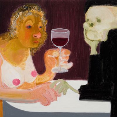 <i>Death and the Maiden</i> by Nicole Eisenman. 