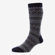 Pantherella Sherborne Cashmere Fairisle Men's Socks