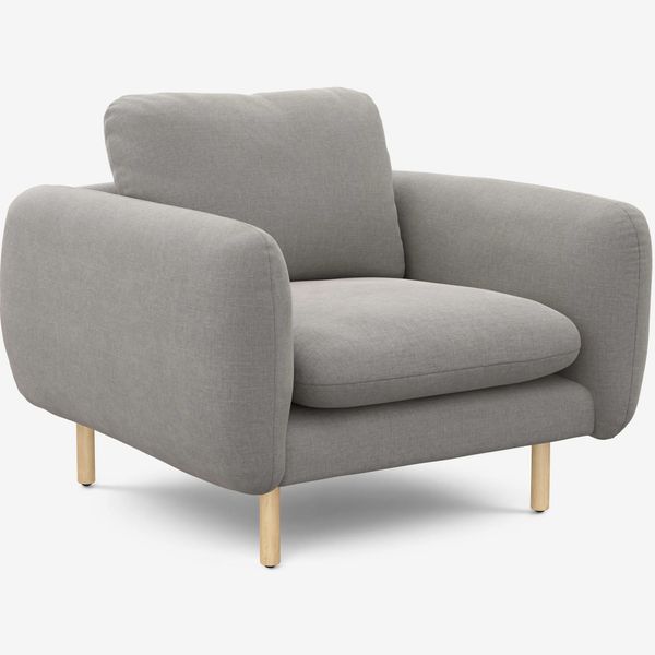 Article Sanders 37” Lounge Chair - Hestia Gray