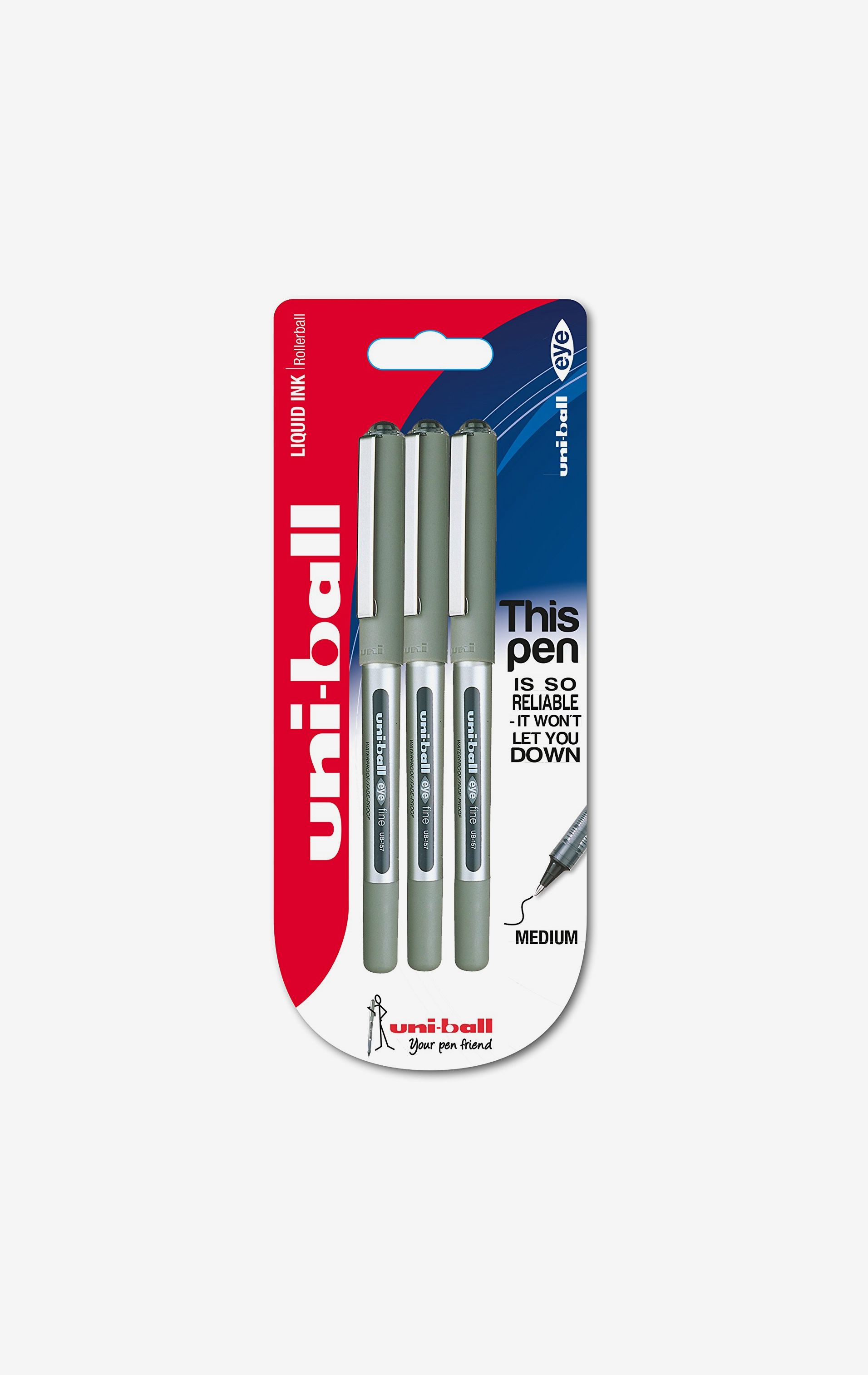 Uni-Ball Eye Rollerball Pen UB-157 Wide Range of Colours Available 
