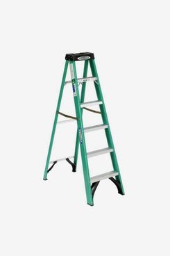 Werner 6' Fiberglass Step Ladder with 225 lb Load Capacity, Type II Load Capacity