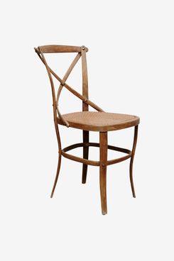 Thonet No. 91 Chair, Wood and Rattan