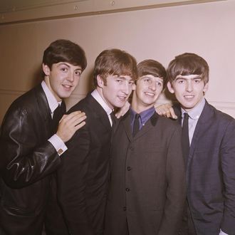 1964, Beatles, L-R: Paul McCartney, John Lennon,Ringo Starr,