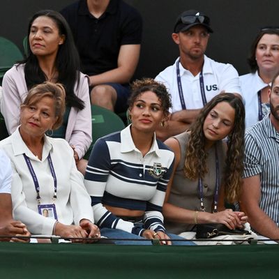 Trinity Rodman Cheered on Ben Shelton at Wimbledon