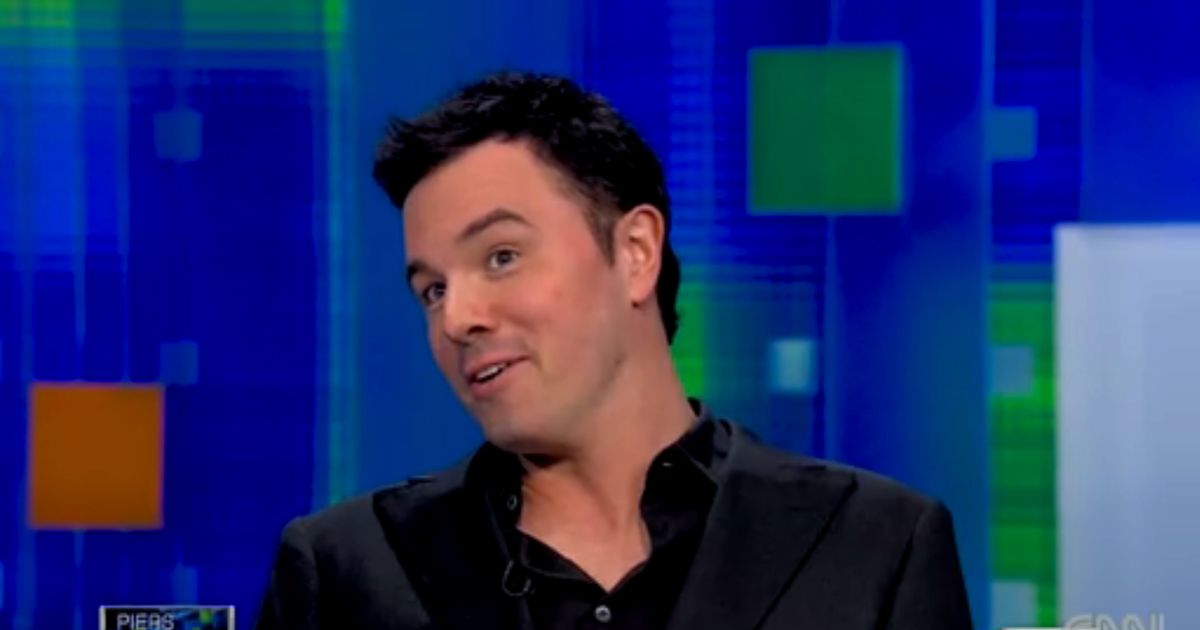 Watch Seth MacFarlane Try to Avoid Slamming Jon Stewart on Piers