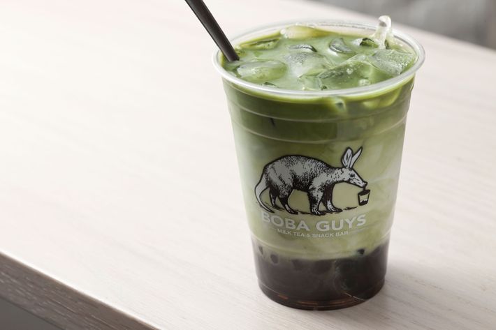 Iced matcha, all together now.