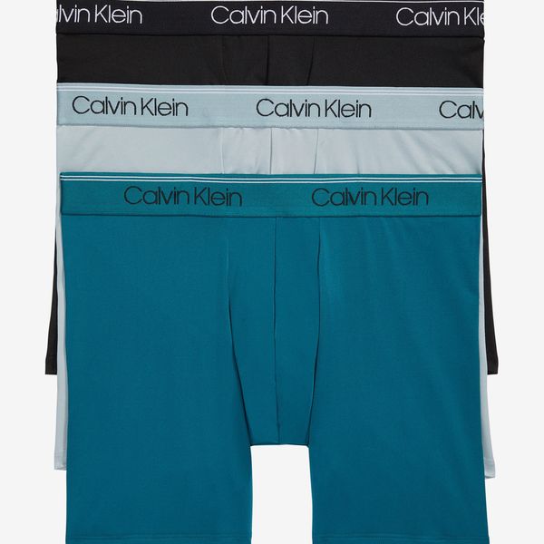 Calvin Klein Low Rise Microfiber Stretch Boxer Briefs - 3-Pack