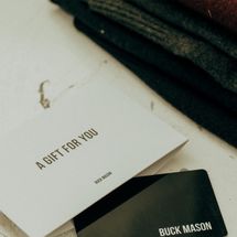 Buck Mason Gift Card