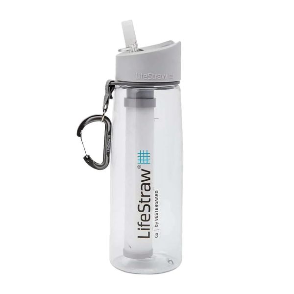 LifeStraw Go Filter Bottle With 2-Stage Filtration - 22 oz