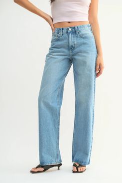 Just Black Denim Relaxed Straight-Leg Jean
