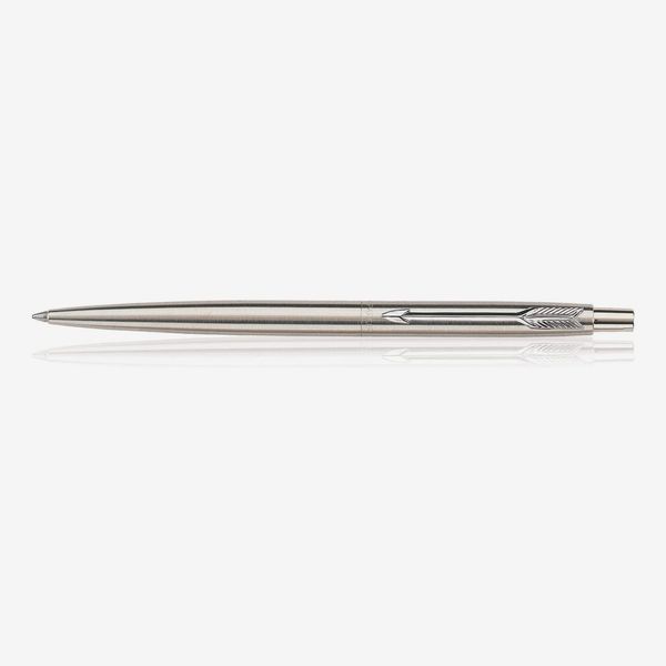 Parker Classic Stainless Steel Chrome Trim Ballpoint Pen