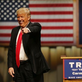 Donald Trump Campaigns In Indiana Ahead Of State Primary