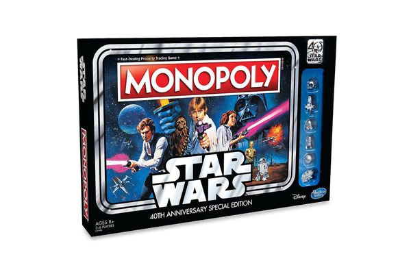 Star Wars 40th Anniversary Special Edition Monopoly Game