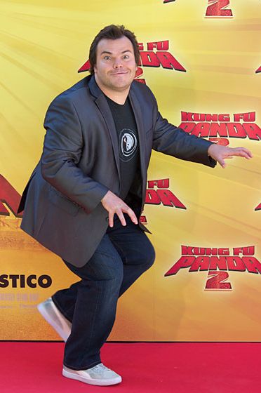 Look, if you were standing in front of an armada of paparazzi and, in between disorienting shouts of "Jack, over here" and "Look to your left," you heard someone bellow, "Now do a fey Bunny Foo Foo pose on one foot," you'd probably latch onto that like a life preserver, too. We're all of us human.