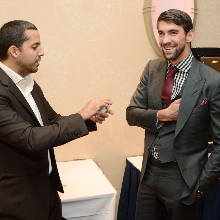 David Blaine and Michael Phelps.