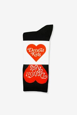 Detroit Kids Heart Socks