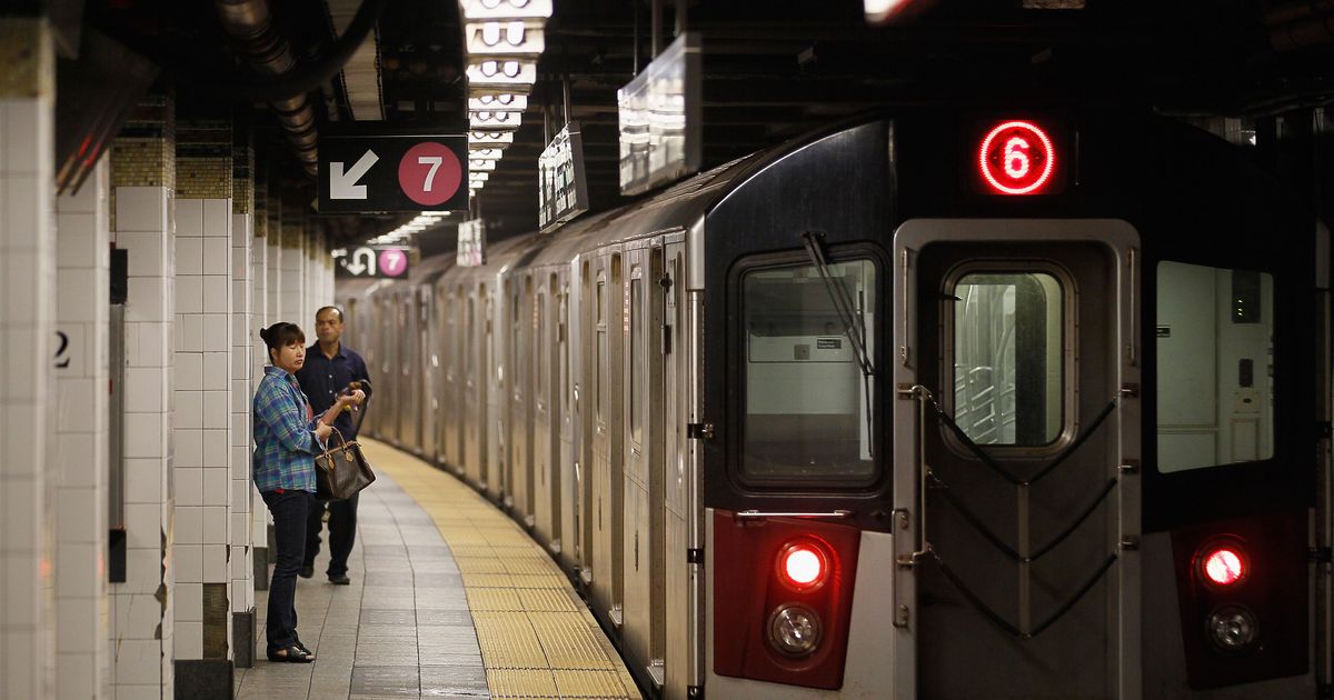 Topless Activist Bares Breasts on Subway