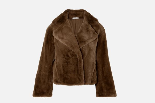 Vince Faux Fur Coat