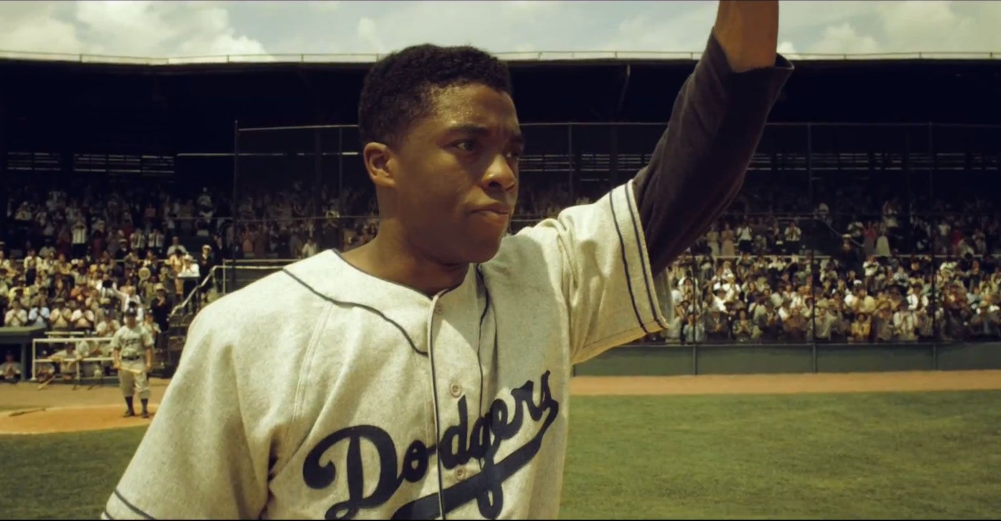 A new trailer for Jackie Robinson-Branch Rickey biopic 42 (feat