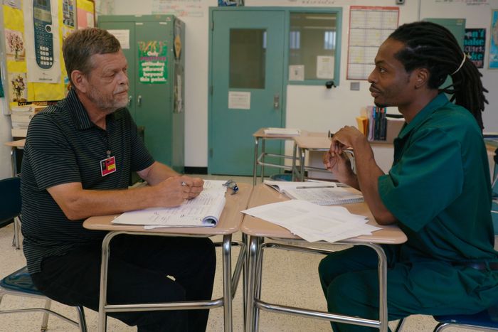 Spivey-Jones and his advisor, Bard College professor Daniel Berthold.