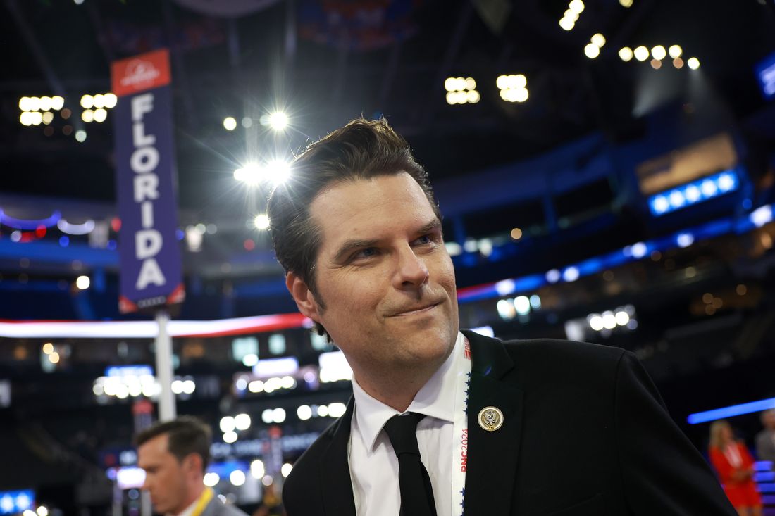 Trump Just Nominated Matt Gaetz for Attorney General