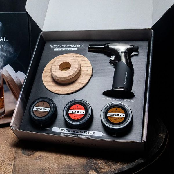 The Crafty Cocktail Smoke Stack Gift Box - The Original Cocktail Smoker