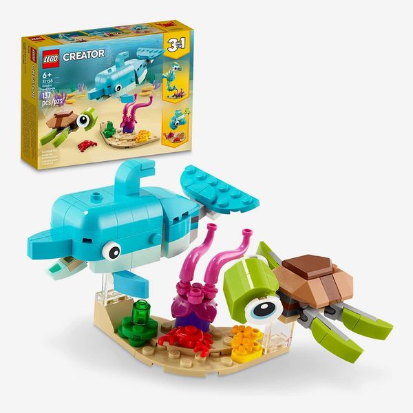 LEGO Creator 3-in-1 Dolphin and Turtle Set, Ages 6+