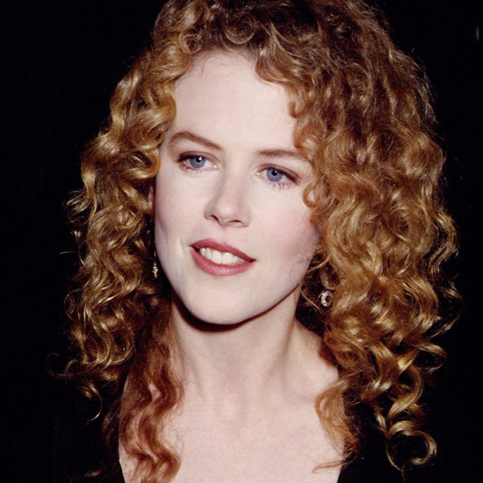 Nicole Kidman, curly here.