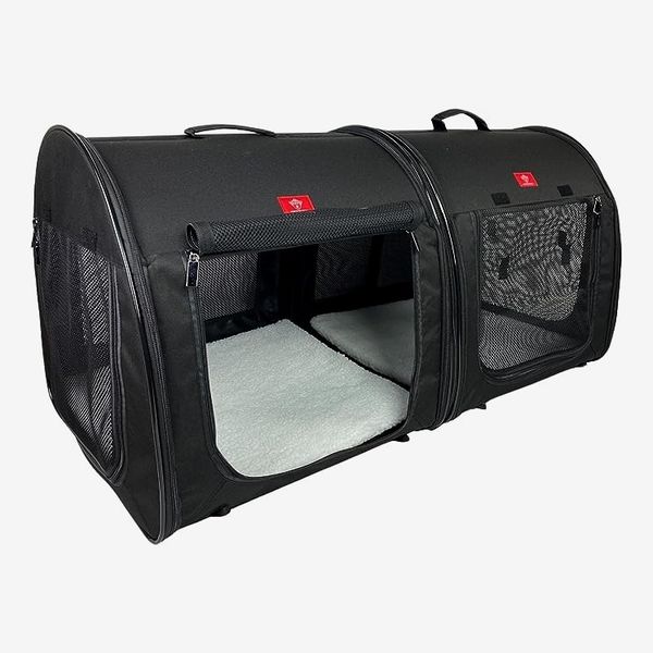 One for Pets Portable 2-in-1 Double Pet Kennel/Shelter