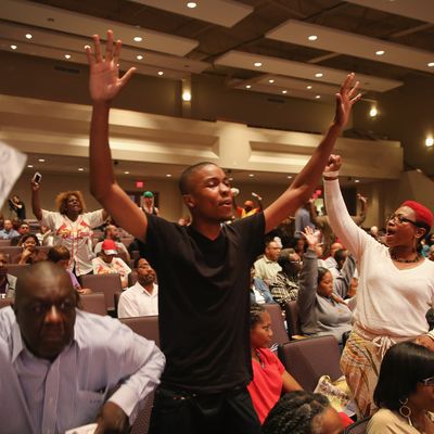 Ferguson City Council Holds First Meeting Since Police Shooting Death Of Michael Brown
