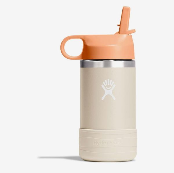 Hydro Flask 12-Ounce Kids’ Water Bottle Stainless Steel and Insulated With Straw Cap