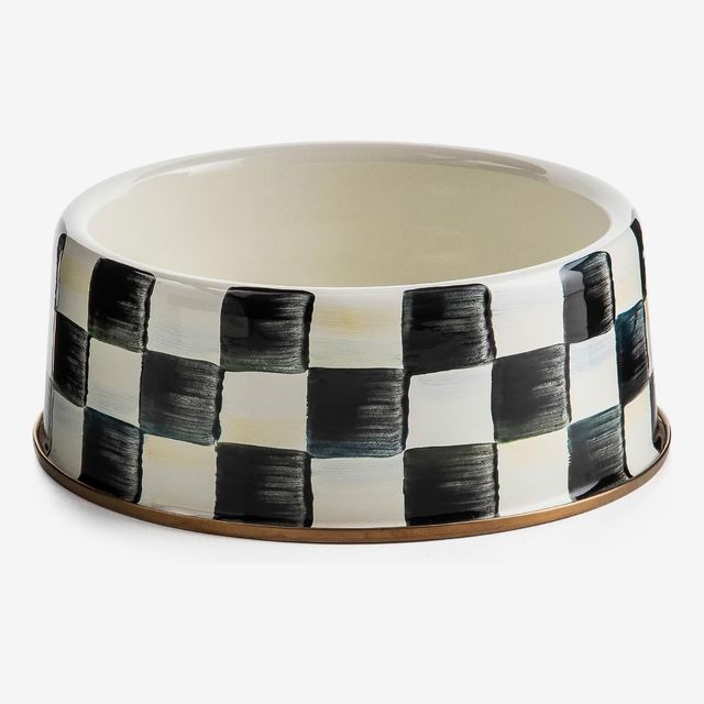 Mackenzie-Childs Courtly Check Large Pet Dish