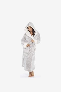 Kate Morgan Ladies Soft & Cosy Hooded Dressing Gown