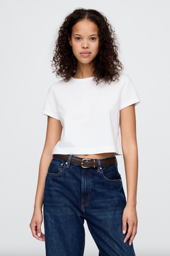 Gap Cotton Jersey Cropped T-Shirt
