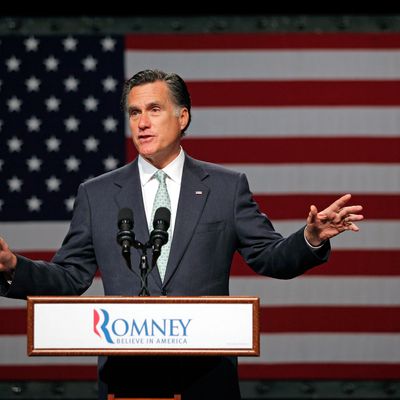 Republican presidential candidate, former Massachusetts Gov. Mitt Romney