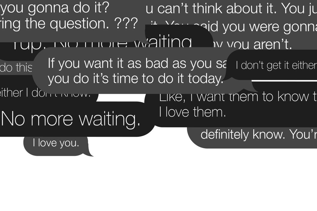 So you want to know when. Want so bad.