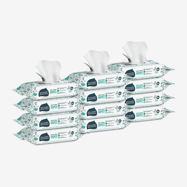 Seventh Generation Free & Clear Baby Wipes (12-Pack)