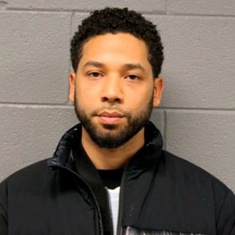 Jussie Smollett's mugshot.