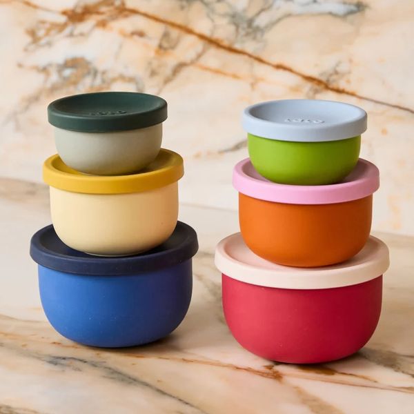 Lalo Stainless Nesting Snack Bowls