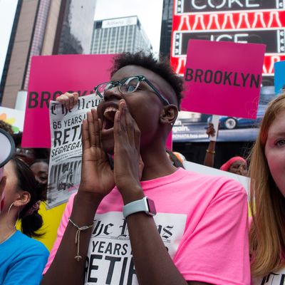 Protesting New York City’s segregated school system