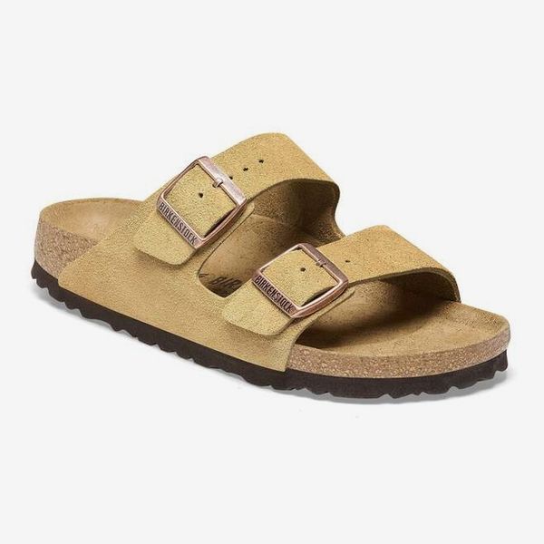 Birkenstock Men's Arizona Suede Leather Sandals